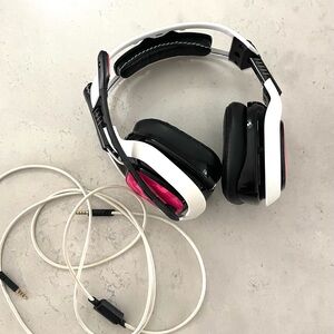 Custom Pink & White Astro Gaming Headset | FREE SHIPPING